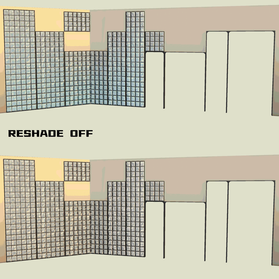 Галерея мода Стеклянные блоки для стен Glass Block Collection #1